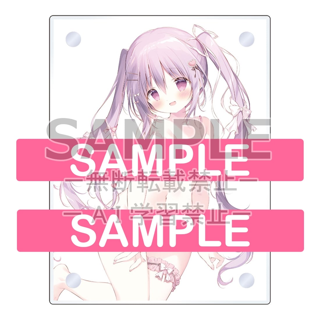 電撃おとなの萌王Vol.15誌上通販 しらたま描き下ろし表紙図書カードNEXT【台座付き】