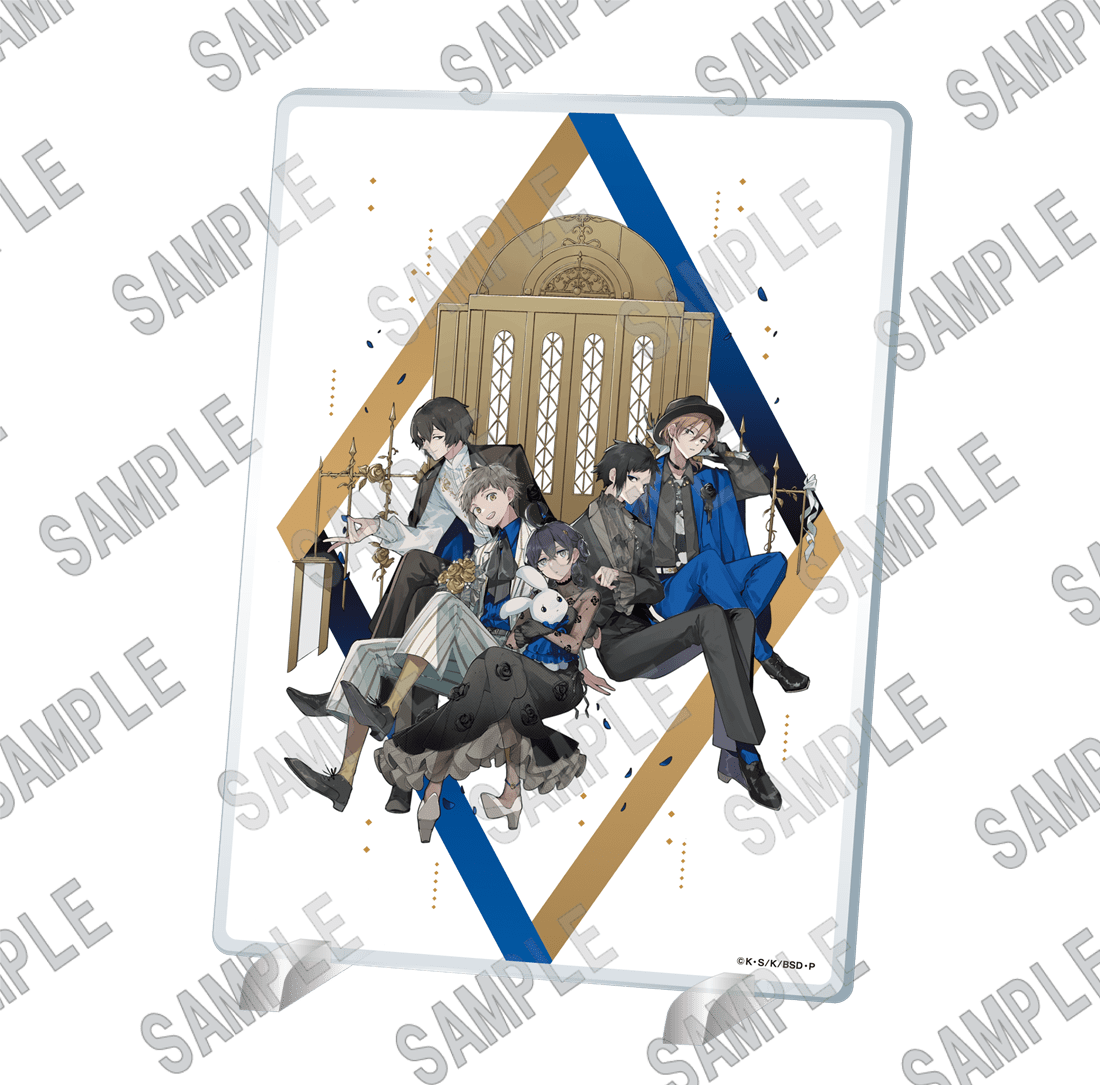 文豪ストレイドッグス 複製朗読台本＆アクリルパネルセット  10th anniversary ver.