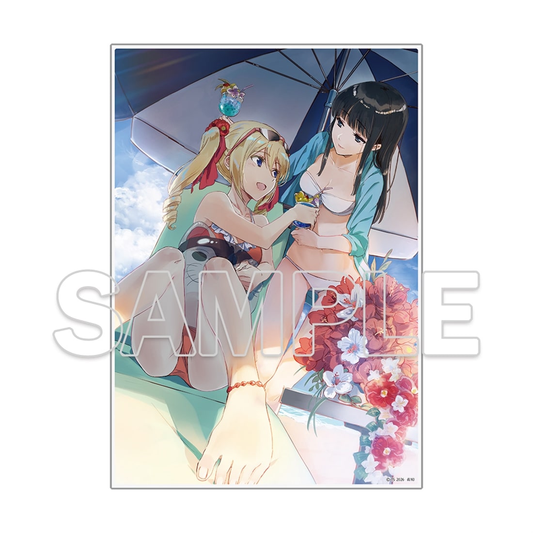 石田可奈画集(3)発売記念『魔法科高校の劣等生』アクリルプレート D