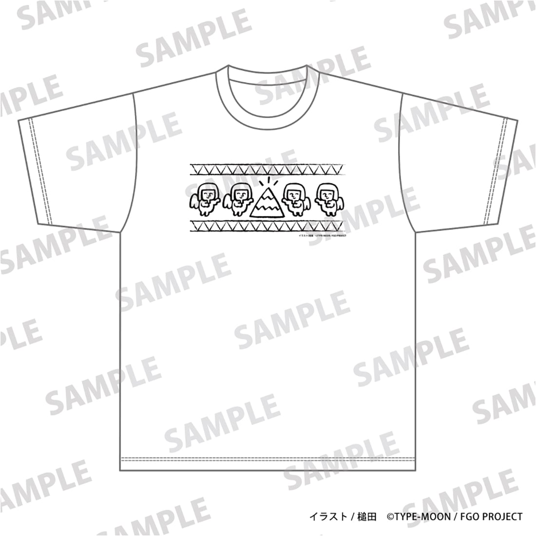 「Fate/Grand Order 藤丸立香はわからない」Tシャツ イラストカード付