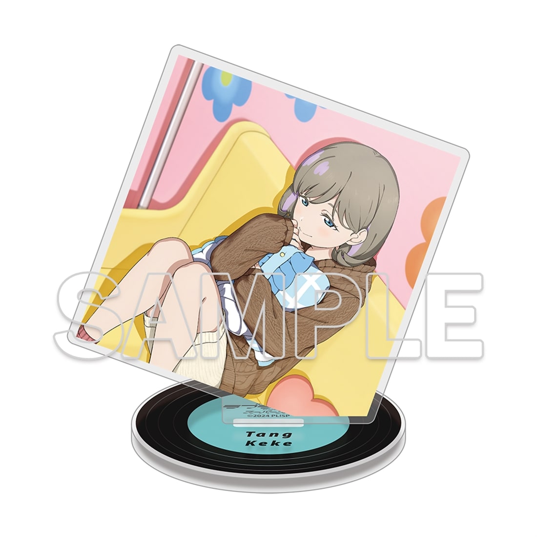 【会場先行】『ラブライブ！スーパースター!!』ましかくアクリルプレート＆缶バッジセット ～Behind the ”Aspire”～　唐 可可
