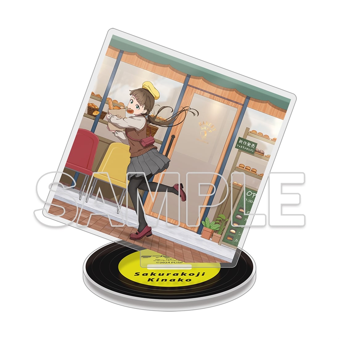 【会場先行】『ラブライブ！スーパースター!!』ましかくアクリルプレート＆缶バッジセット ～Behind the ”Aspire”～　桜小路 きな子