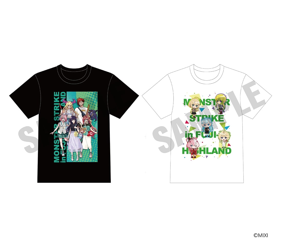 モンスターストライク Tシャツ 富士急ハイランドver. 白