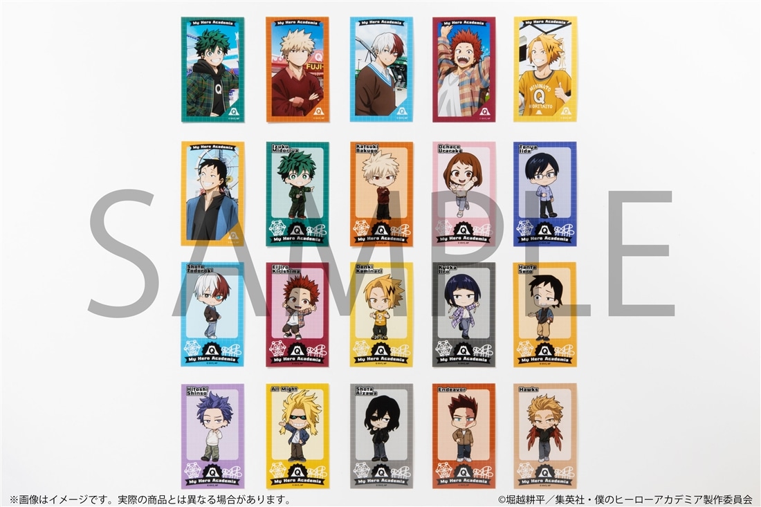 僕のヒーローアカデミア ミニブロマイドコレクション 富士急コラボver. Pack Pack