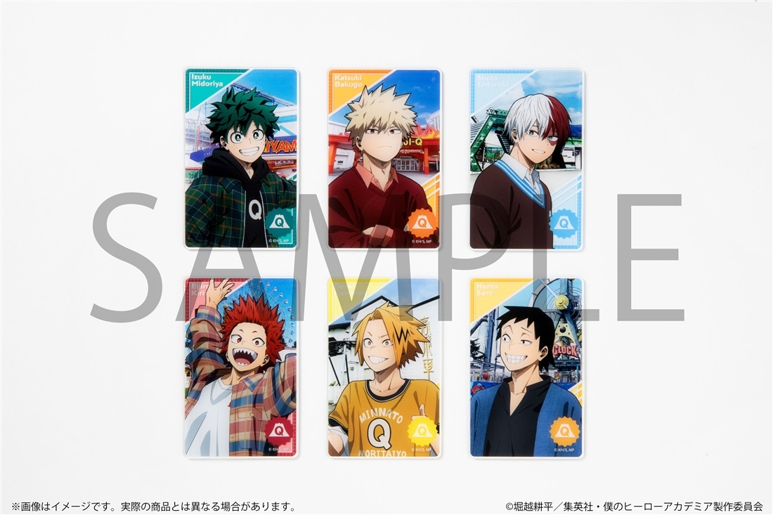 僕のヒーローアカデミア アクリルカード 富士急コラボver. Pack Pack