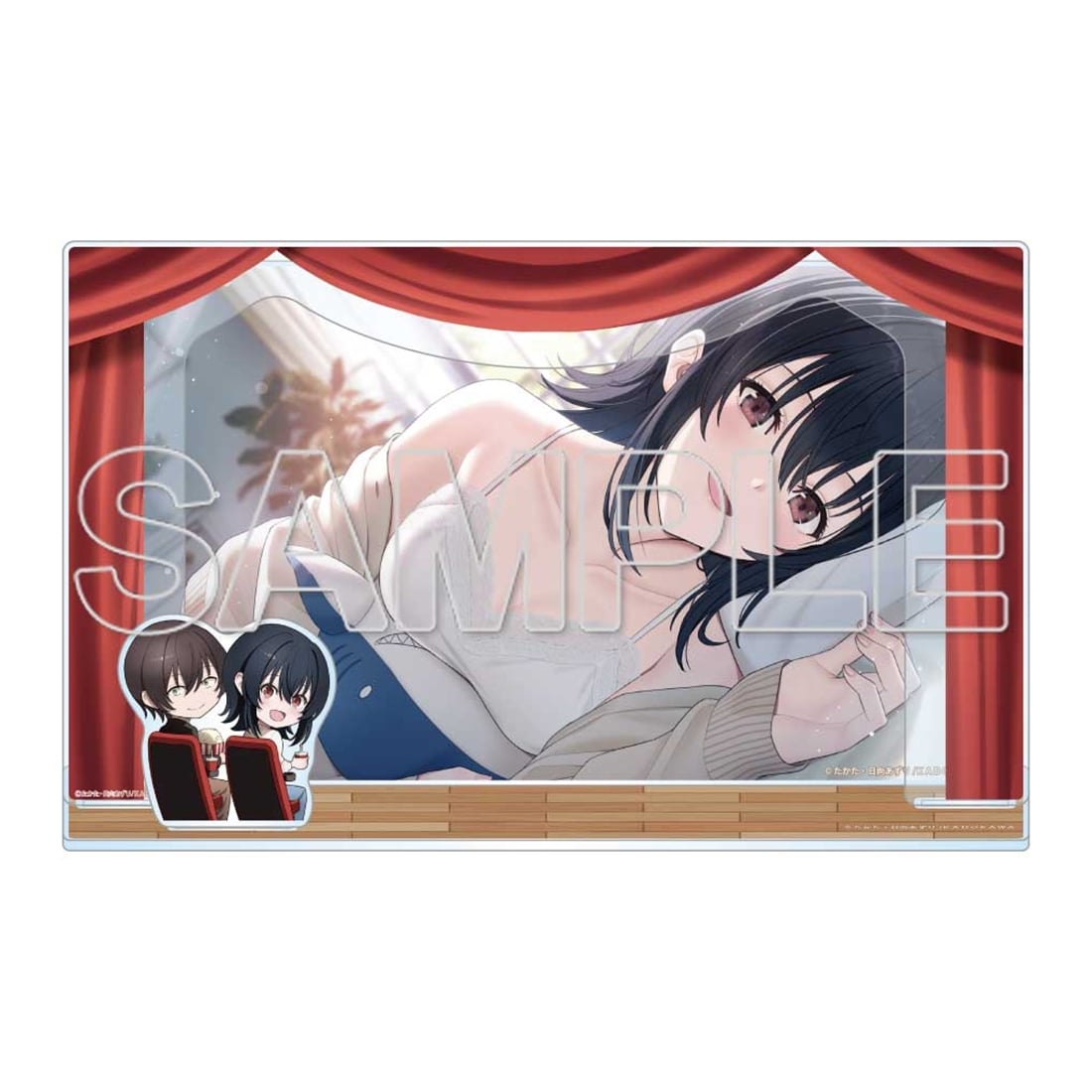 『クラスで2番目に可愛い女の子と友だちになった』完結記念 アクリルジオラマセット