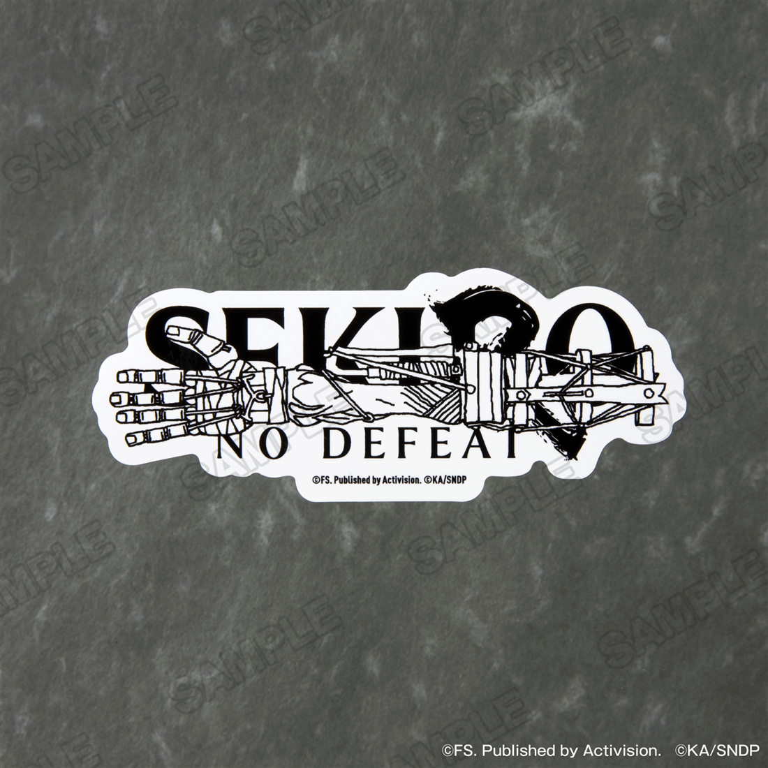 『SEKIRO: NO DEFEAT』ステッカーセット