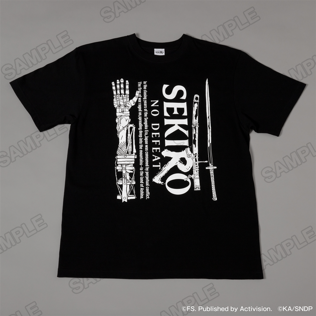 『SEKIRO: NO DEFEAT』Tシャツ