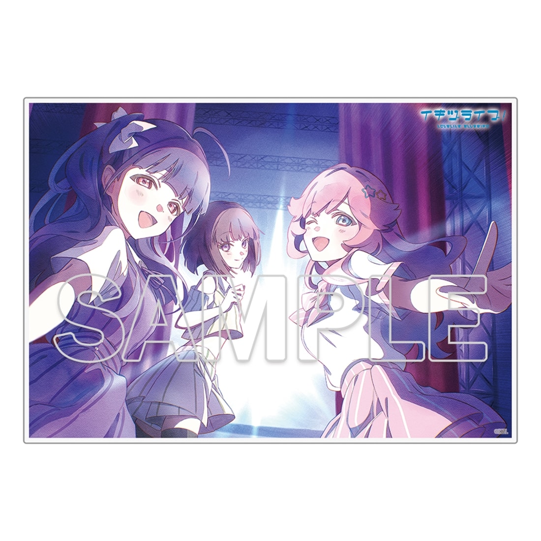 『イキヅライブ！ LOVELIVE! BLUEBIRD』アクリルプレート Ver.1st LIVE　奇跡＆のりこ＆翔音
