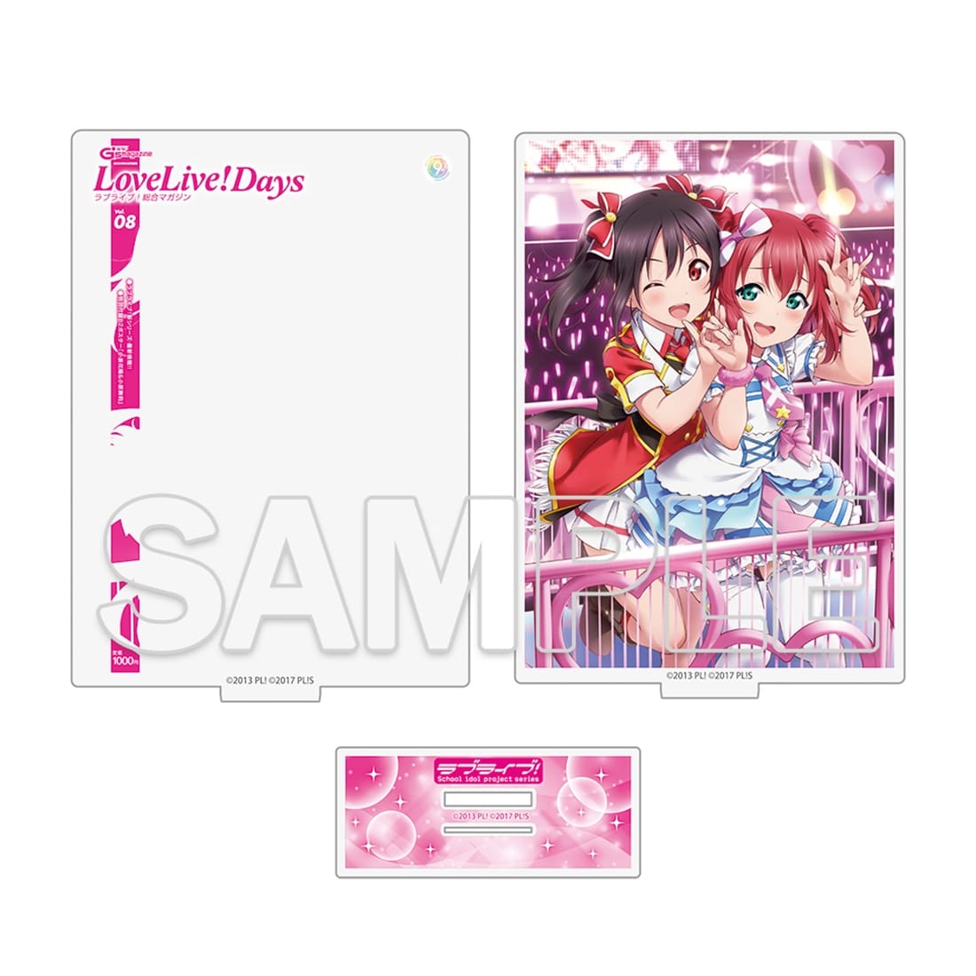 ラブライブ！シリーズ LoveLive!Days アクリルジオラマ　にこ＆ルビィ