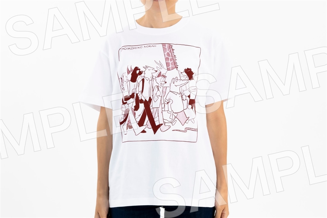 おもいこみのノラ２　Tシャツ（M）　ホワイト