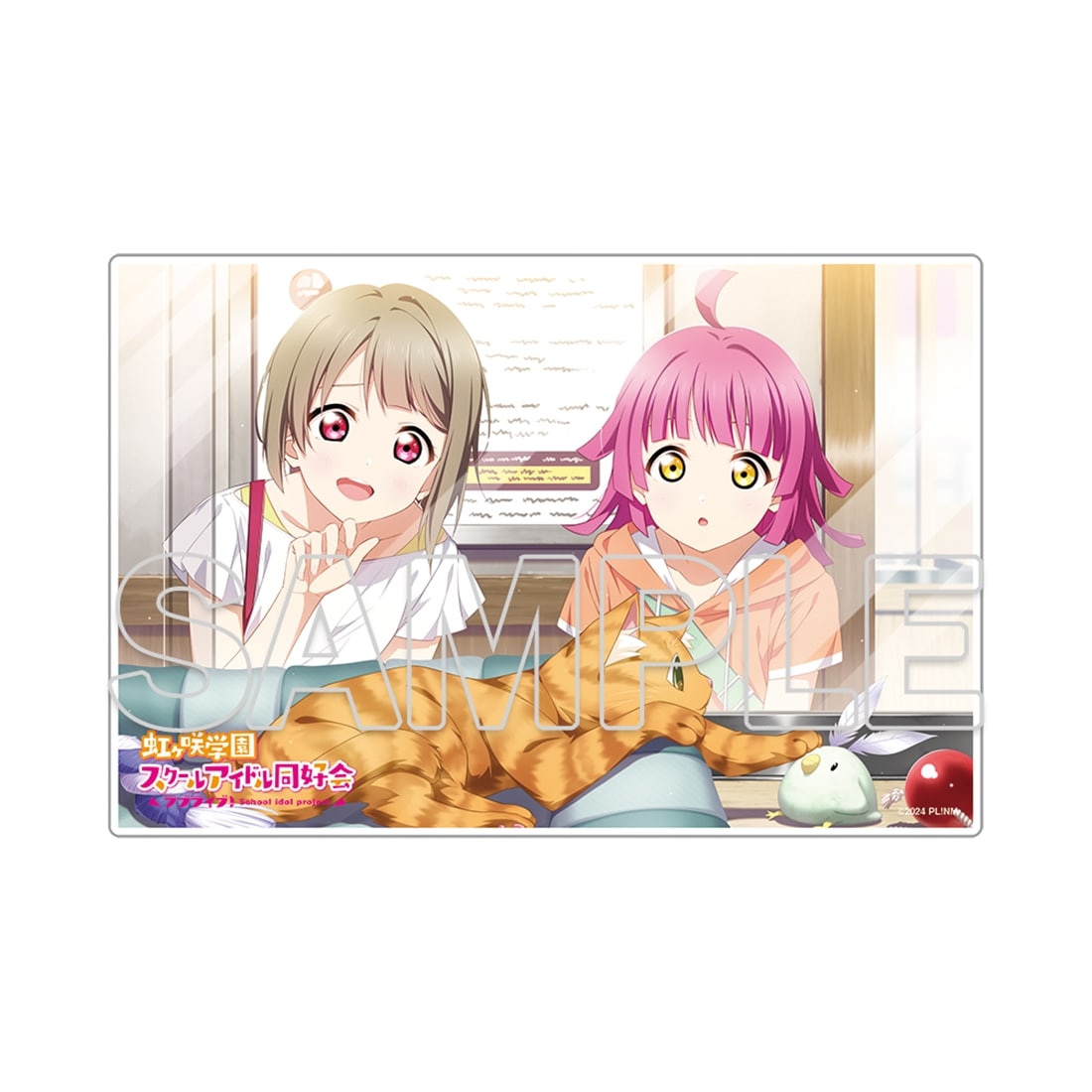 LoveLive! Days 2026年11月号『ラブライブ！虹ヶ咲学園スクールアイドル同好会』ミニアクリルプレート　かすみ＆璃奈