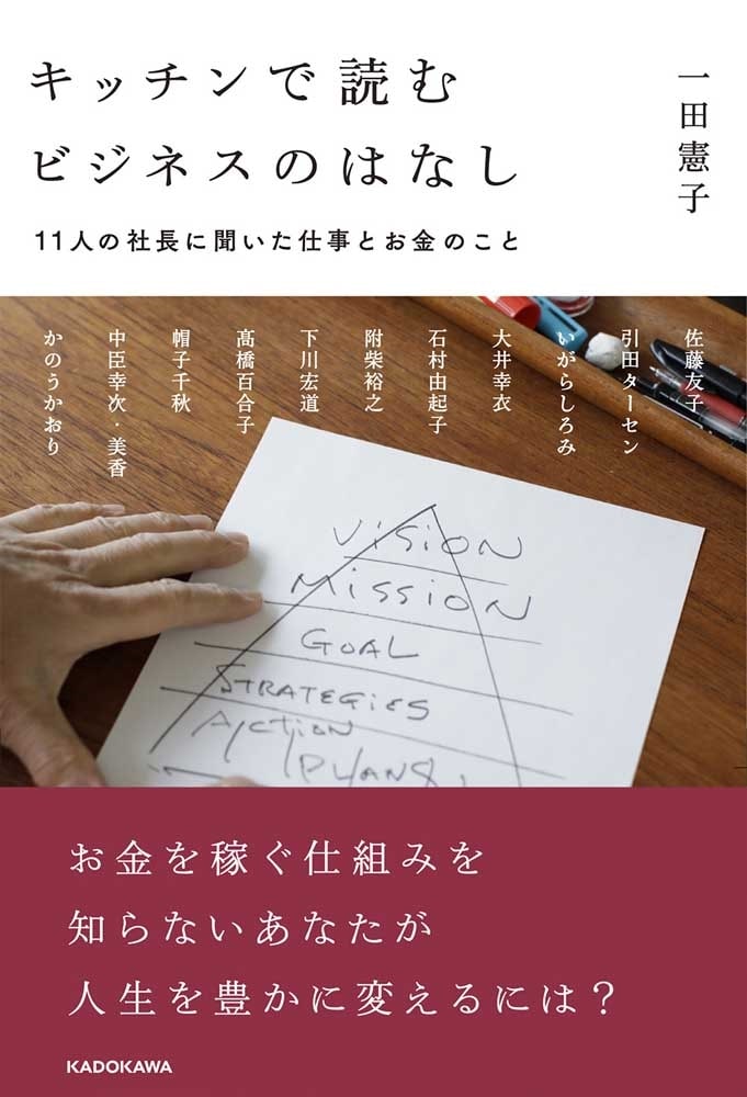 キッチンで読むビジネスのはなし 11人の社長に聞いた仕事とお金のこと