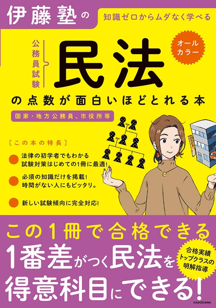 伊藤塾の公務員試験「民法」の点数が面白いほどとれる本