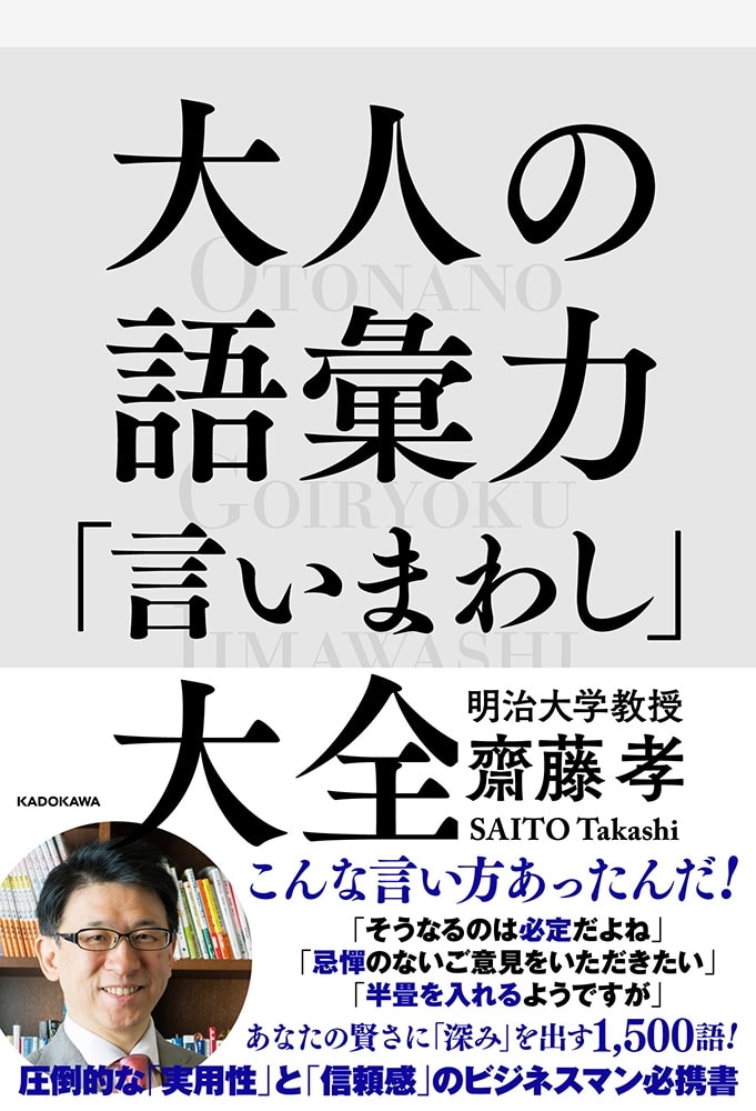 大人の語彙力「言いまわし」大全