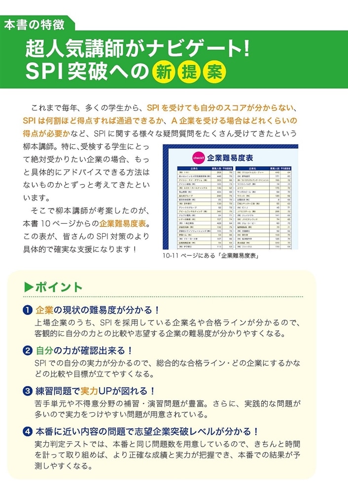 柳本新二の超ＳＰＩ３問題集 一部上場企業志望者向け！