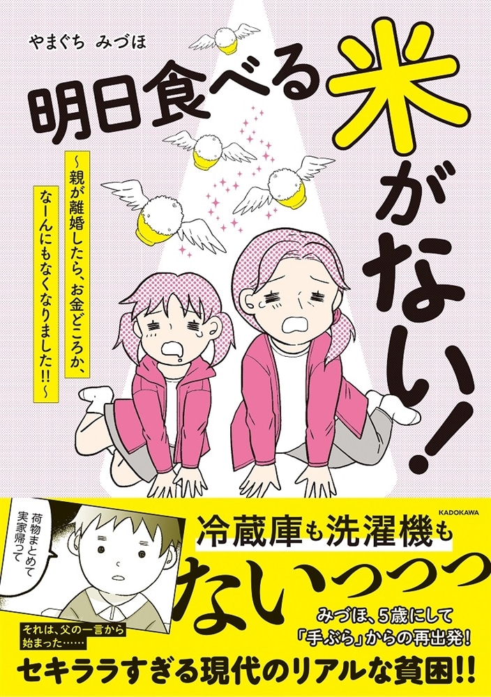 明日食べる米がない！ ～親が離婚したら、お金どころか、なーんにもなくなりました!!～