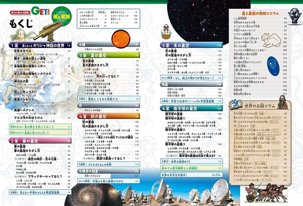 角川の集める図鑑ＧＥＴ！ 星と星座