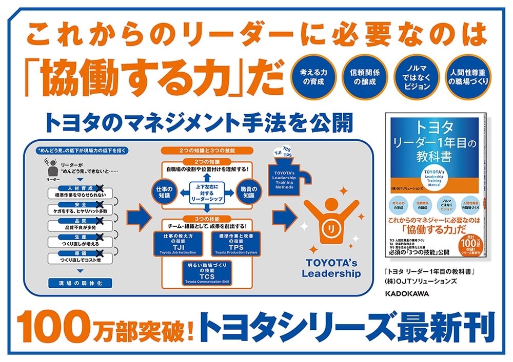 トヨタ　リーダー1年目の教科書