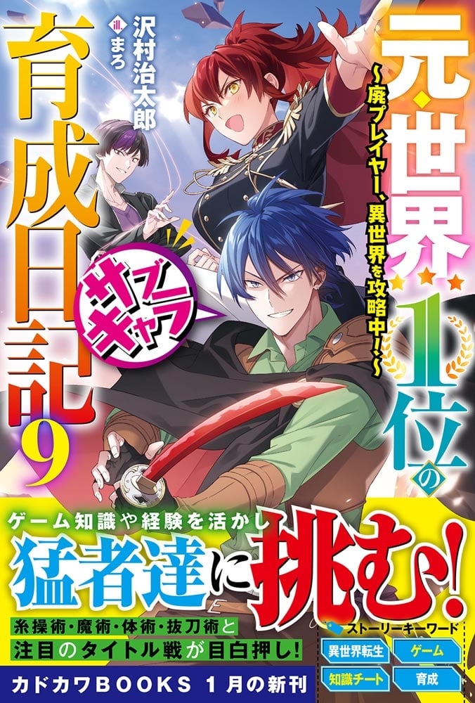 元・世界１位のサブキャラ育成日記 ９ ～廃プレイヤー、異世界を攻略中！～