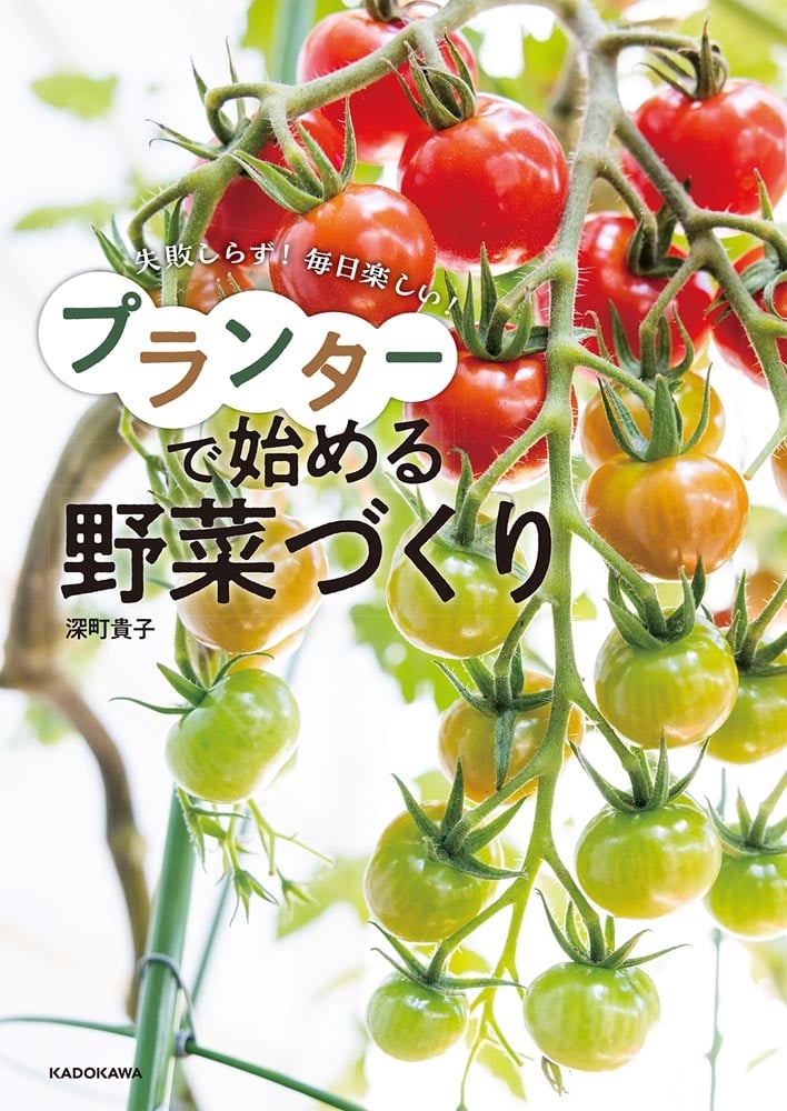 失敗しらず！ 毎日楽しい！ プランターで始める野菜づくり