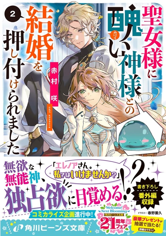 聖女様に醜い神様との結婚を押し付けられました２