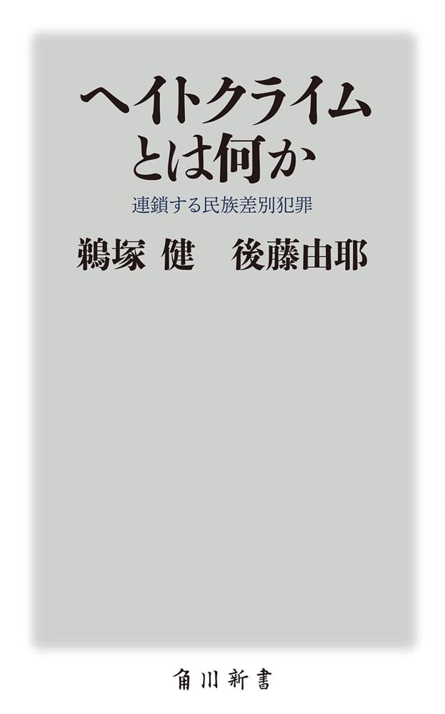 ヘイトクライムとは何か 連鎖する民族差別犯罪