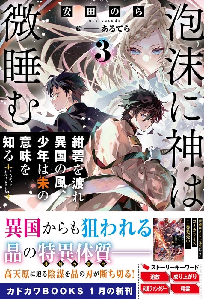 泡沫に神は微睡む ３ 紺碧を渡れ異国の風、少年は朱の意味を知る