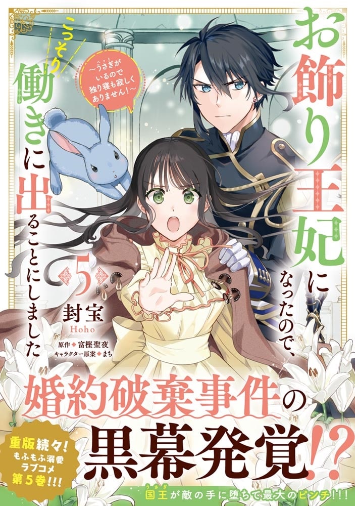 お飾り王妃になったので、こっそり働きに出ることにしました ～うさぎがいるので独り寝も寂しくありません！～５