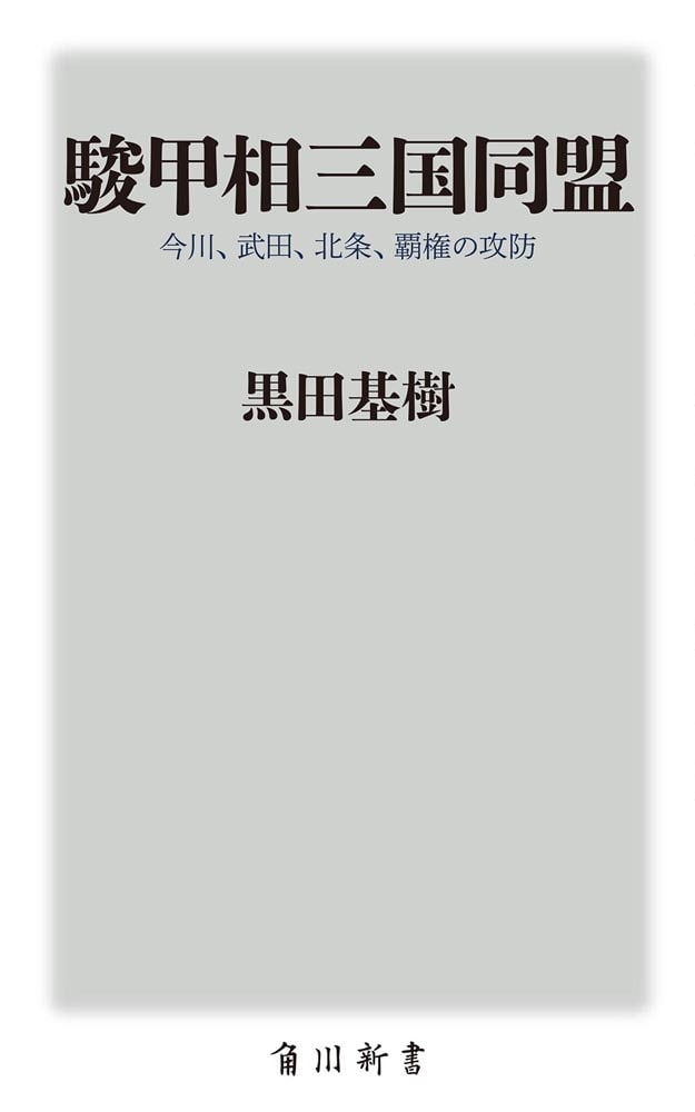 駿甲相三国同盟 今川、武田、北条、覇権の攻防