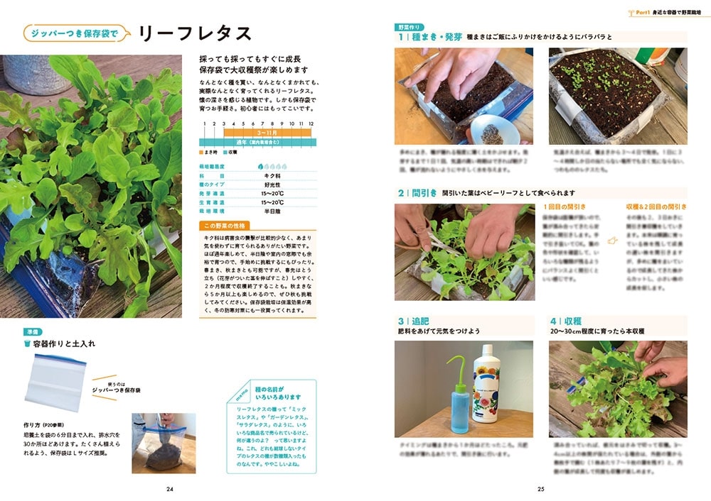 傘袋でジッパー袋で！ 最高においしい野菜が１年中、楽しく作れる本