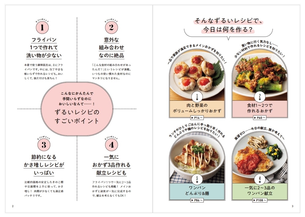 ずるいおかず 最強にラクなのにおいしくて、節約にもなるレシピ＆アイデア166