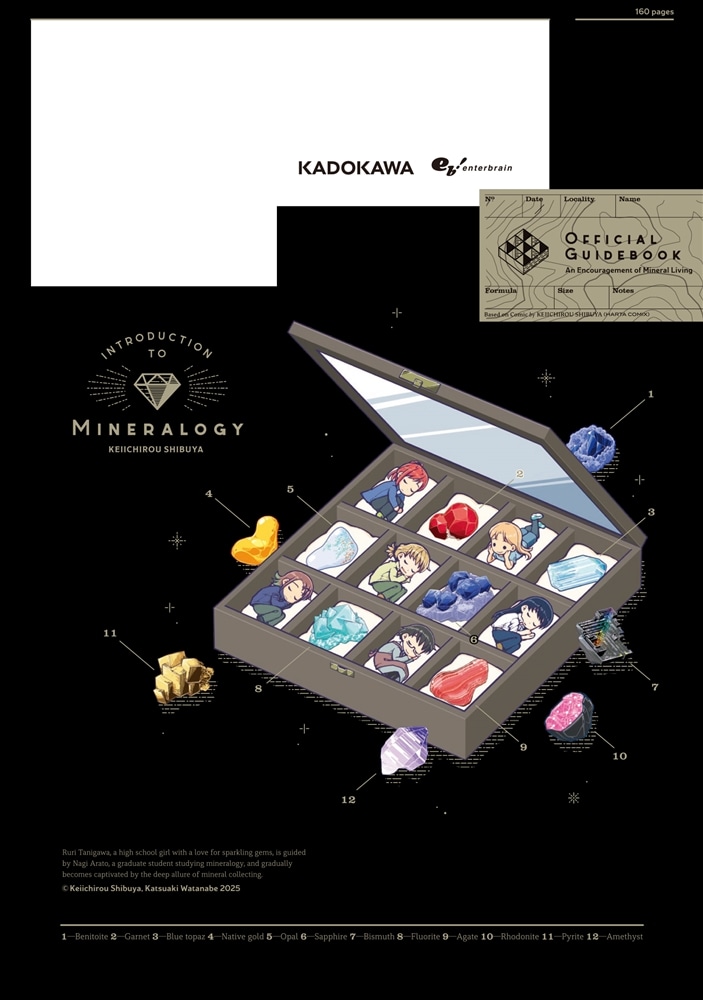 瑠璃の宝石 公式図鑑 鉱物生活のススメ