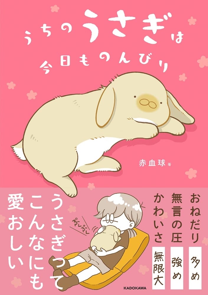 うちのうさぎは今日ものんびり