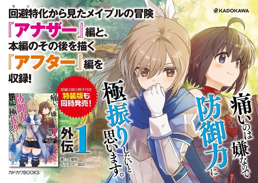 痛いのは嫌なので防御力に極振りしたいと思います。　外伝１　短編小説小冊子付き特装版