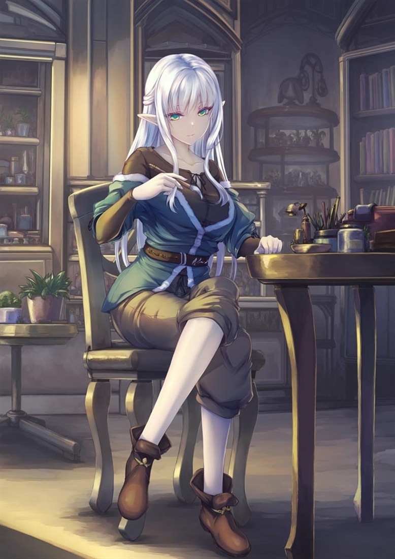 転生エルフは異世界で天職を得た ――合法的に脱がせて塗りまくり、なおかつお金が稼げて尊敬されるお仕事