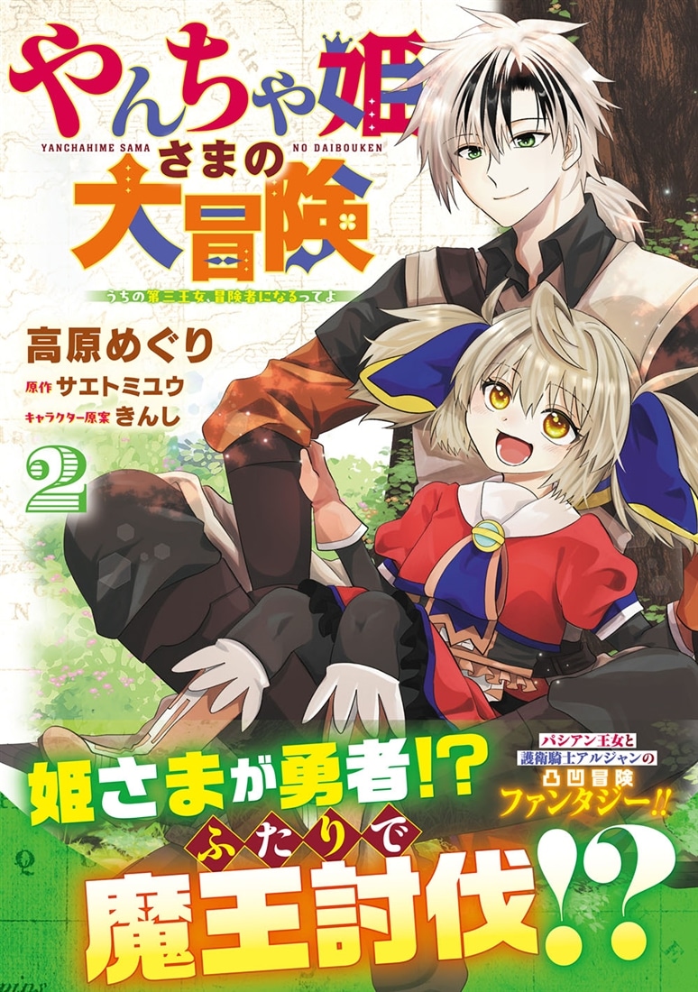 やんちゃ姫さまの大冒険　うちの第三王女、冒険者になるってよ　２