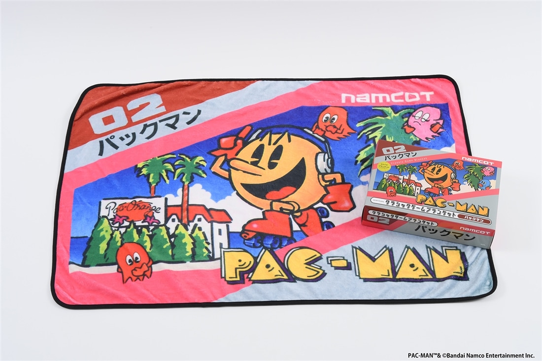 クラシックゲームブランケット　パックマン