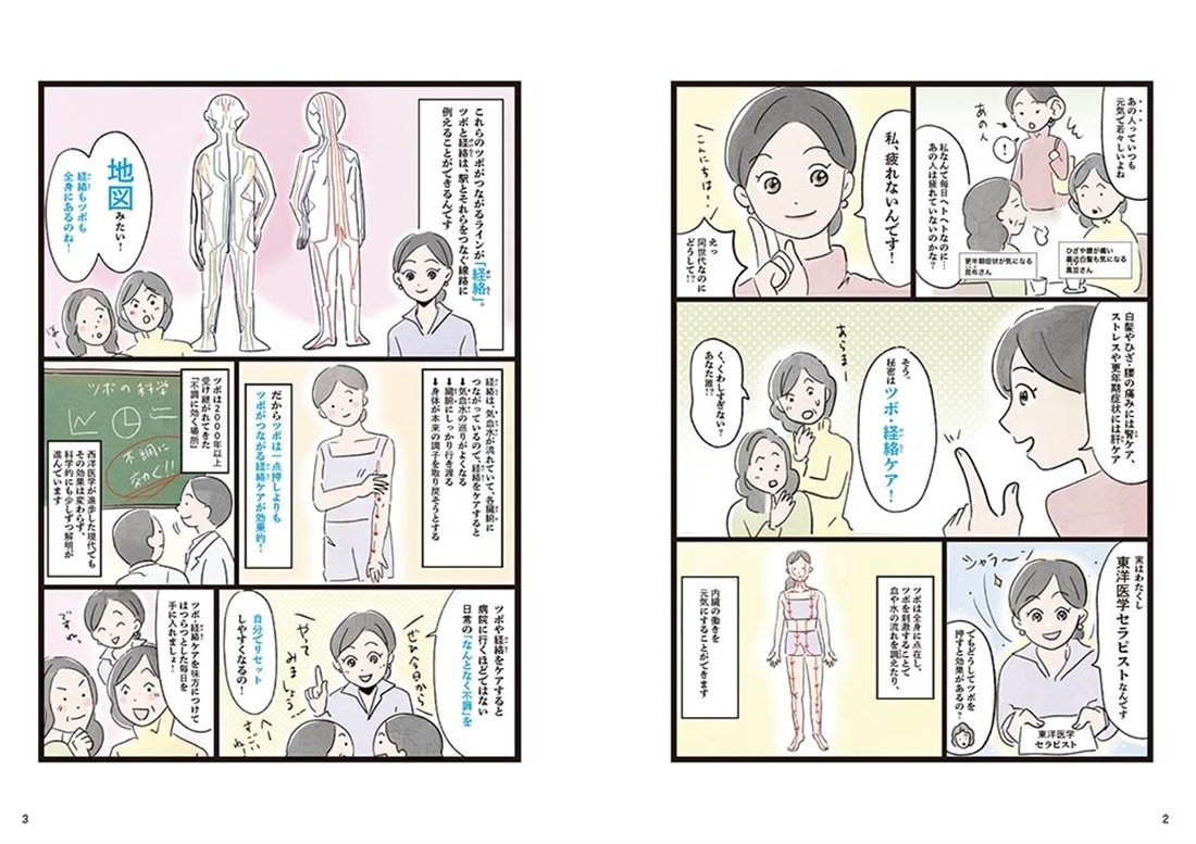 ツボのつながり地図帳 「なんとなく不調」を自分でリセット