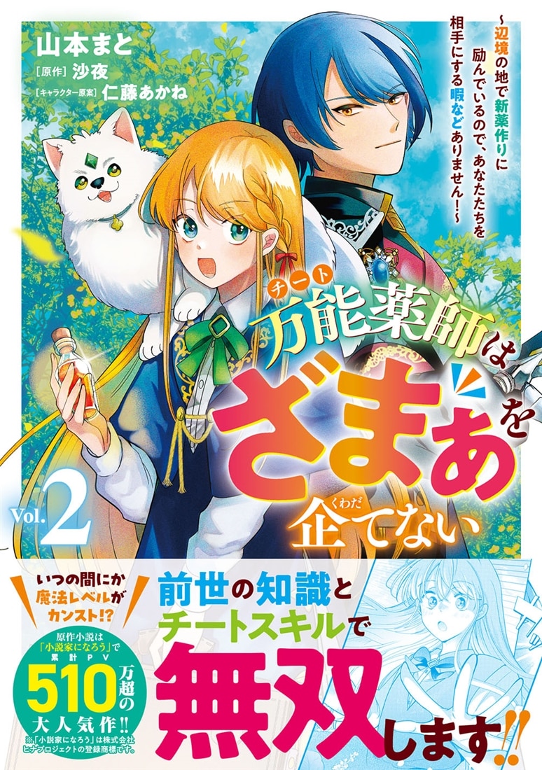 万能薬師はざまぁを企てない ～辺境の地で新薬作りに励んでいるので、あなたたちを相手にする暇などありません！～　2
