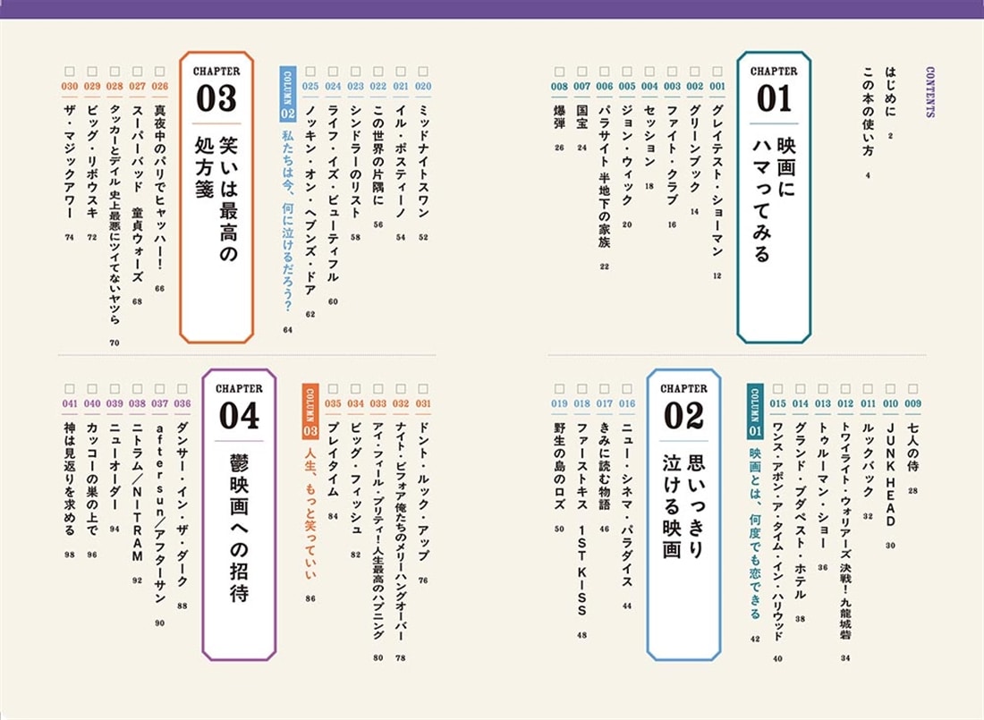 20代のうちに観ておきたい映画100