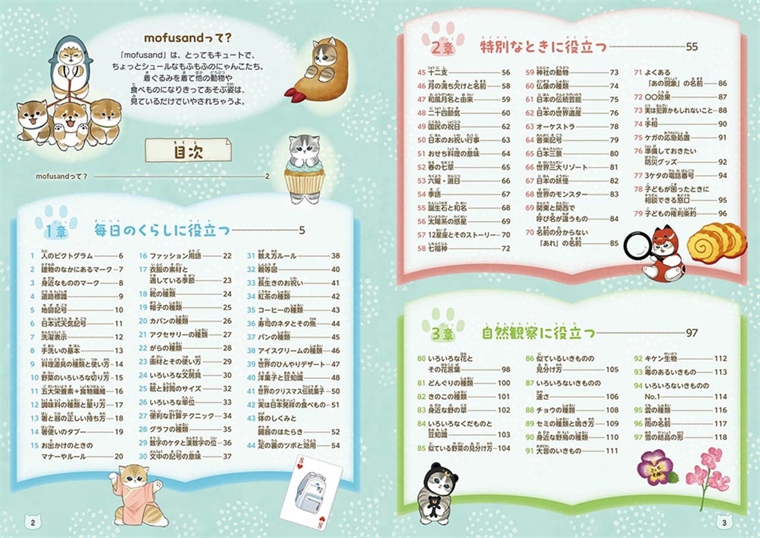 mofusand ゆるっとお役立ち図鑑