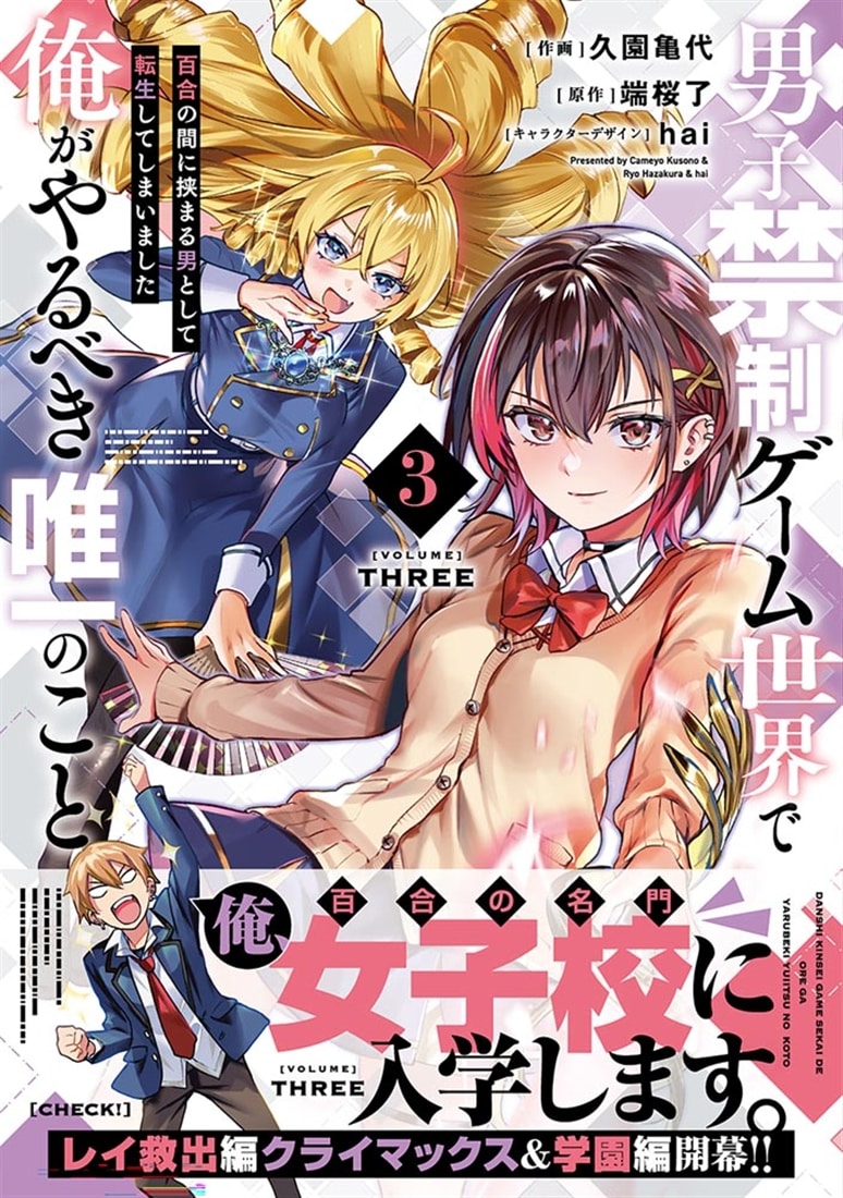 男子禁制ゲーム世界で俺がやるべき唯一のこと(3) 百合の間に挟まる男として転生してしまいました