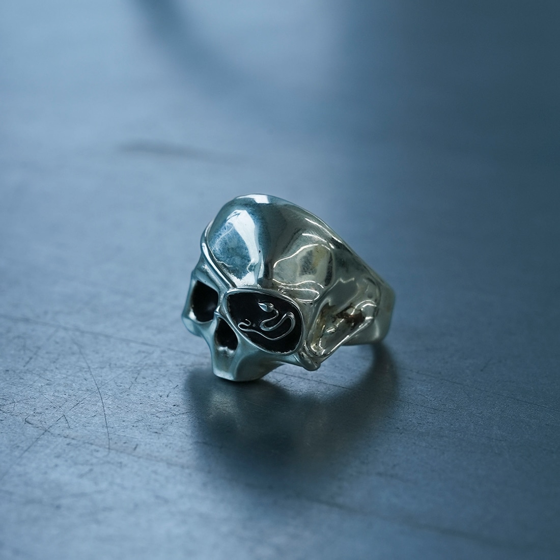 【龍が如く】OX JEWELRy Limited  Silver Skull Ring for GORO MAJIMA シルバー　15号 シルバー 15号
