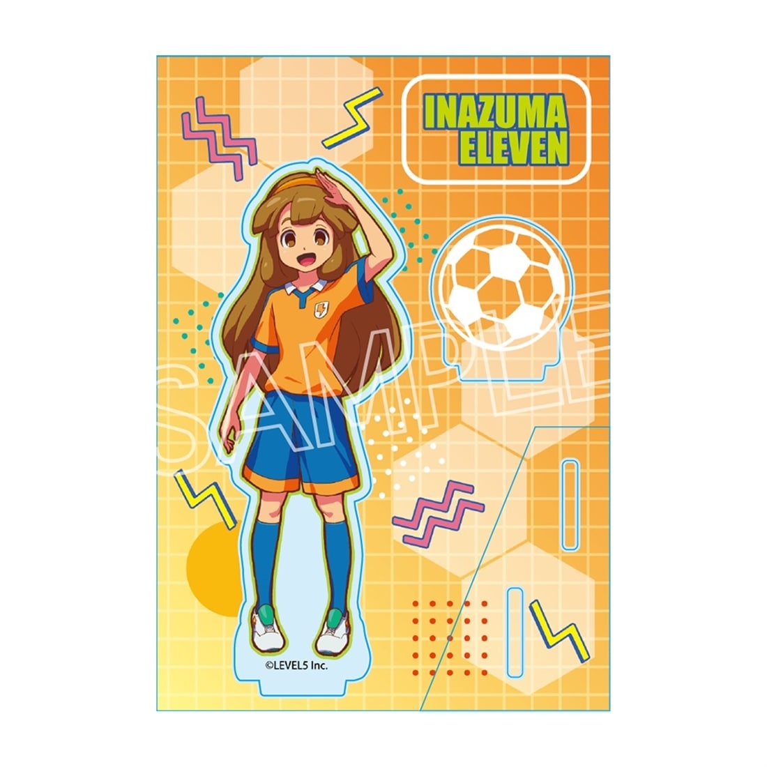 イナズマイレブン英雄たちのヴィクトリーロード ビビッドラインシリーズ　アクリルスタンド Vol.3　菜花 黄名子 アクリルスタンド 菜花 黄名子