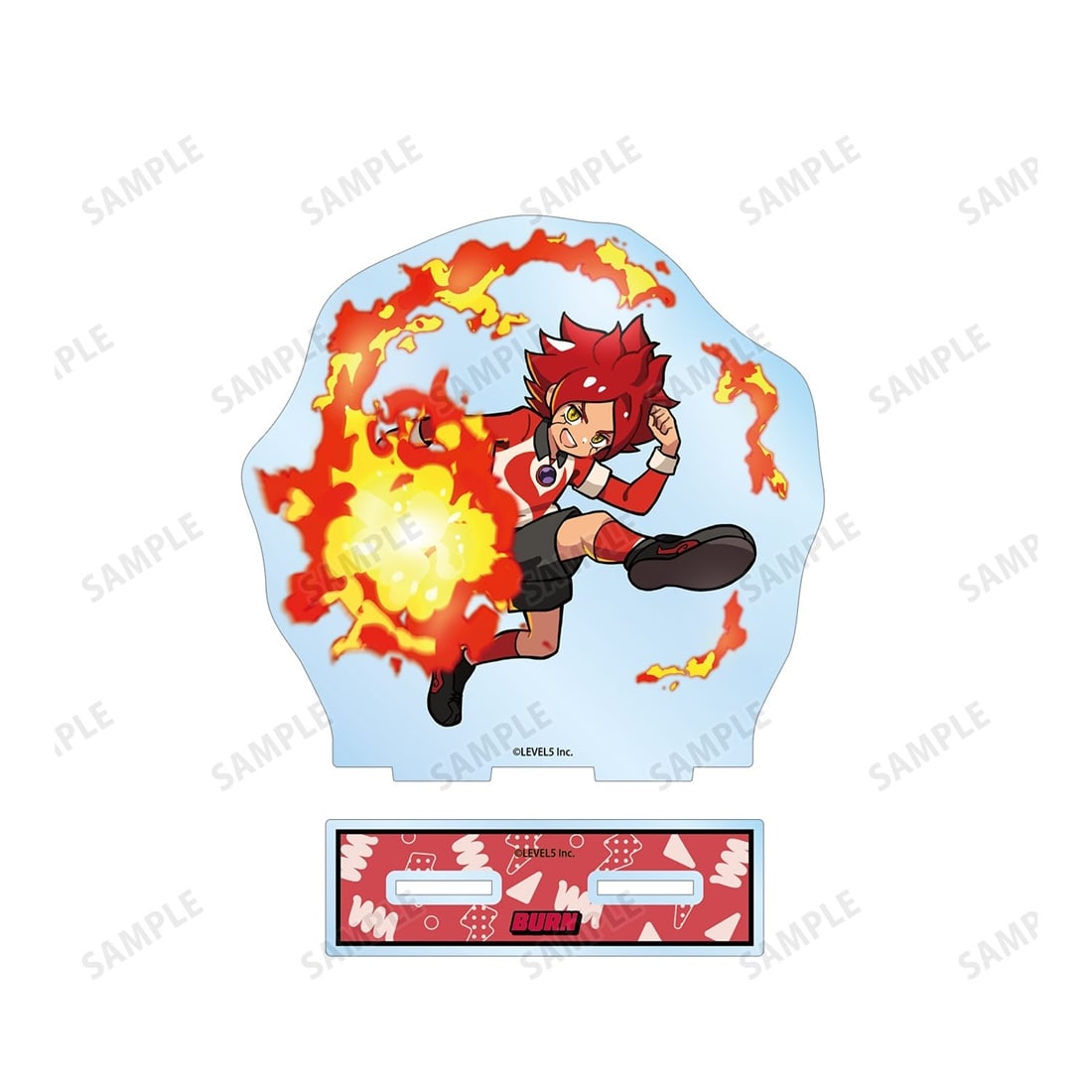 イナズマイレブン 英雄たちのヴィクトリーロード バーン 必殺技ver. BIGアクリルスタンド バーン