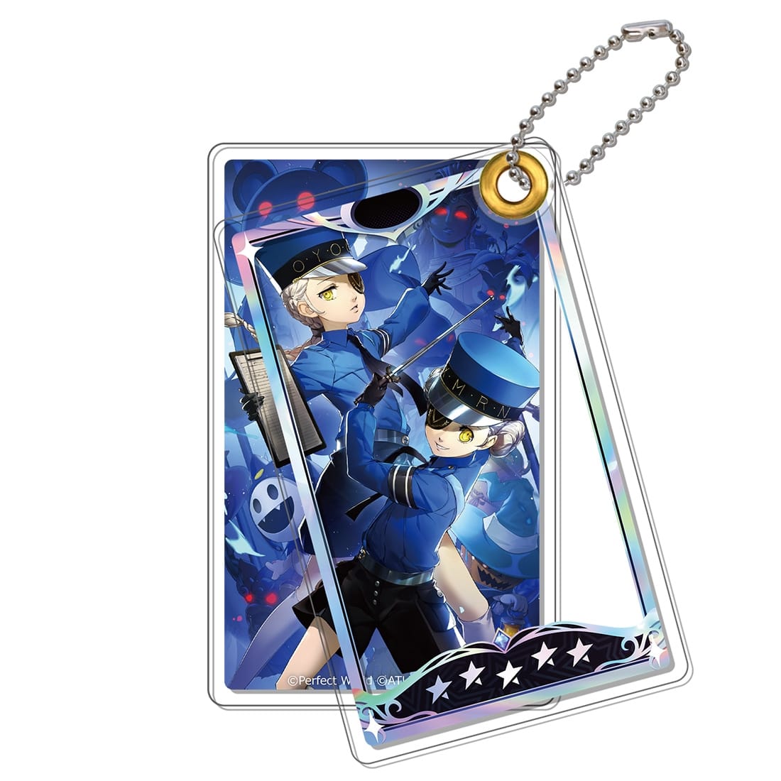 ペルソナ5: The Phantom X アクリルスライドキーホルダー ジュスティーヌ＆カロリーヌ ジュスティーヌ＆カロリーヌ