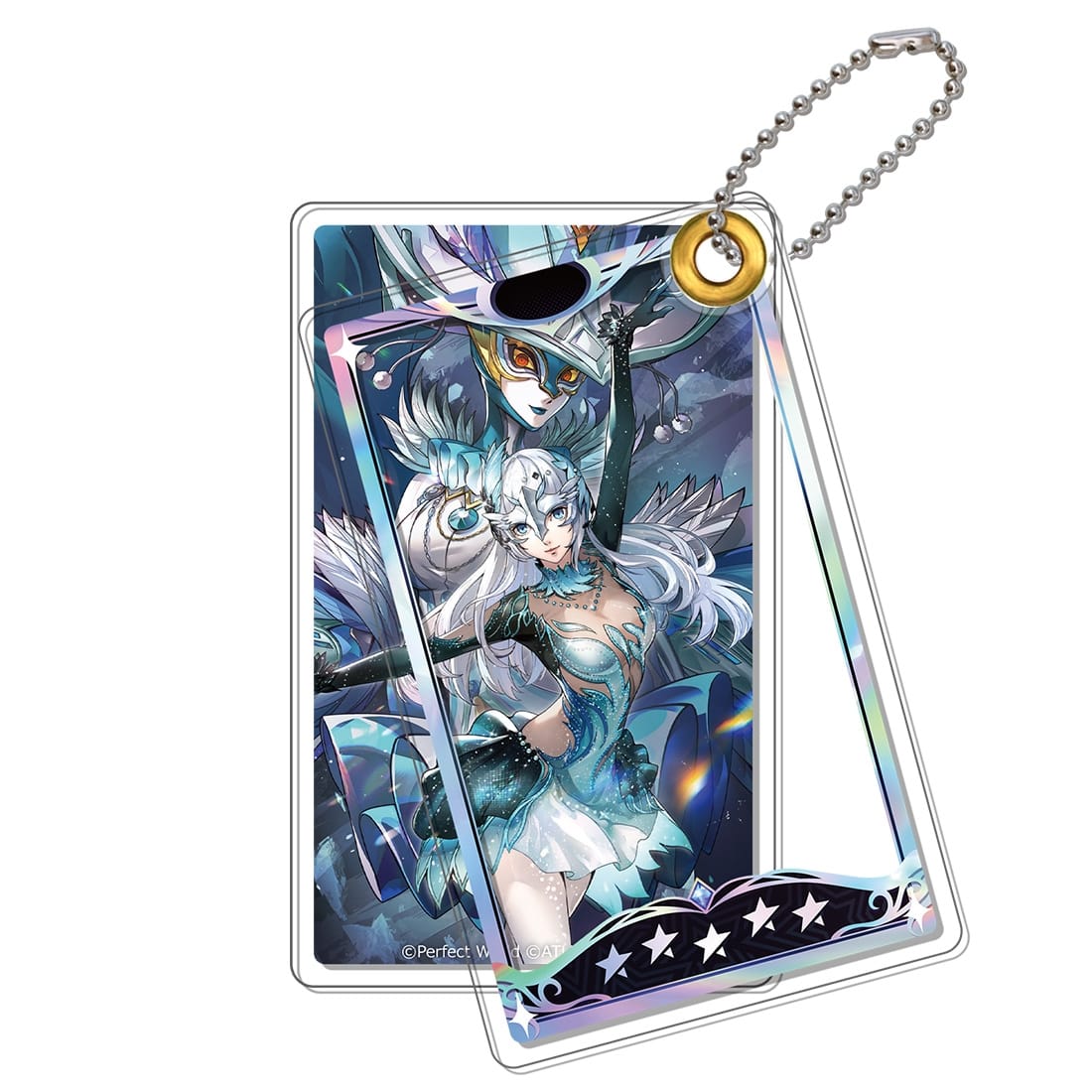 ペルソナ5: The Phantom X アクリルスライドキーホルダー 琴音・アイスストーム＆テルプシコレー 琴音・アイスストーム＆テルプシコレー