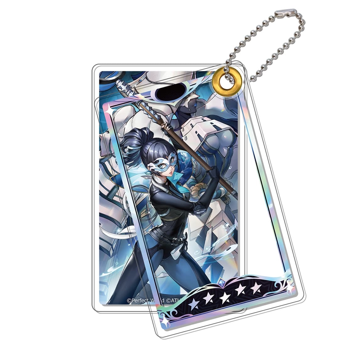 ペルソナ5: The Phantom X アクリルスライドキーホルダー マトイ＆メンテー マトイ＆メンテー