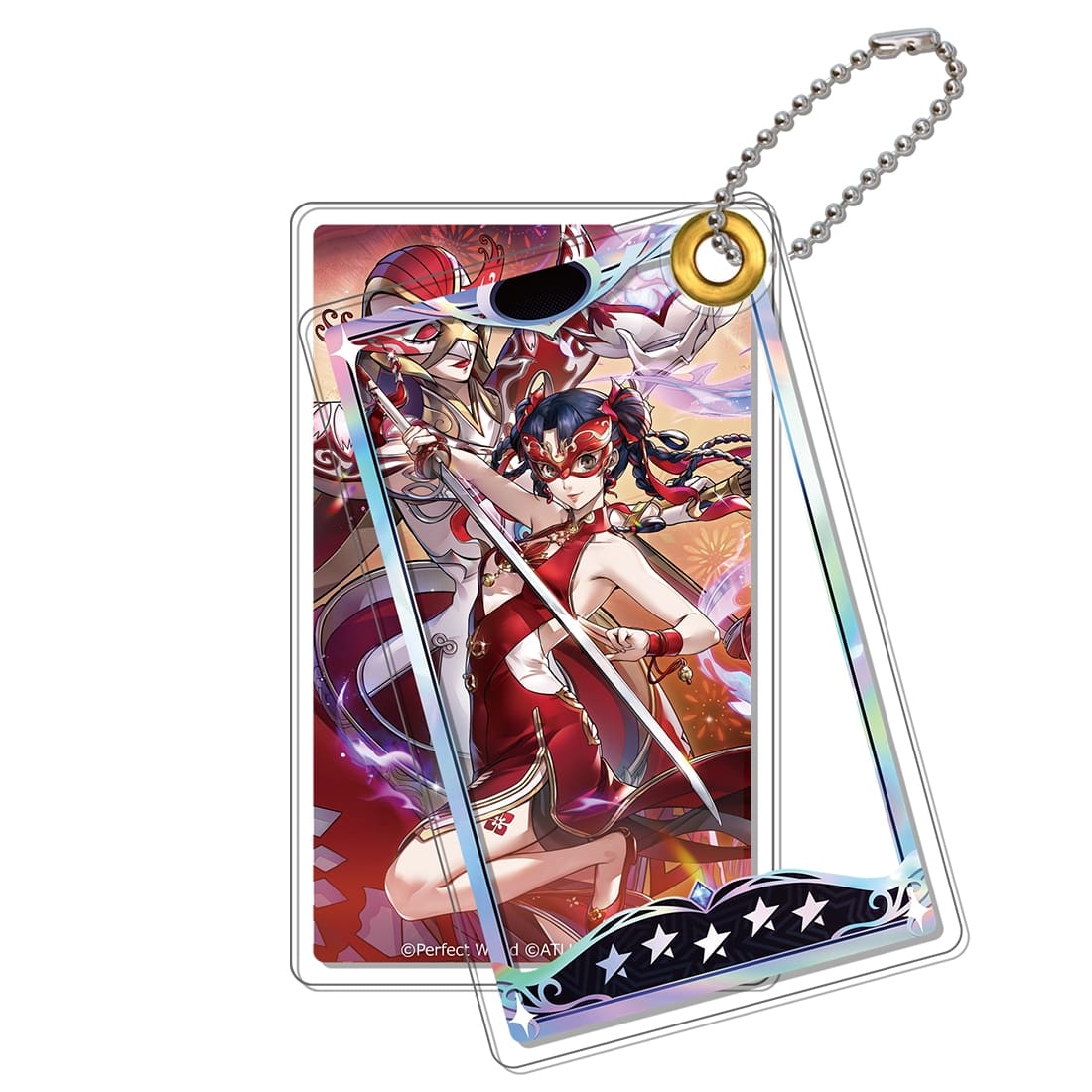 ペルソナ5: The Phantom X アクリルスライドキーホルダー 瑶鈴・新春 瑶鈴・新春